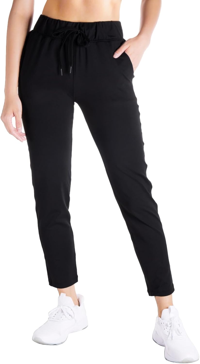 Yogipace Women's 7/8 On The Fly Pants for Every Body Type