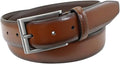Florsheim Carmine 33mm Belt Mens - Dress Belt with Brushed Silver