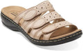 Clarks Leisa Cacti Slide Sandal - Cushioned Adjustable (Style NSNI)