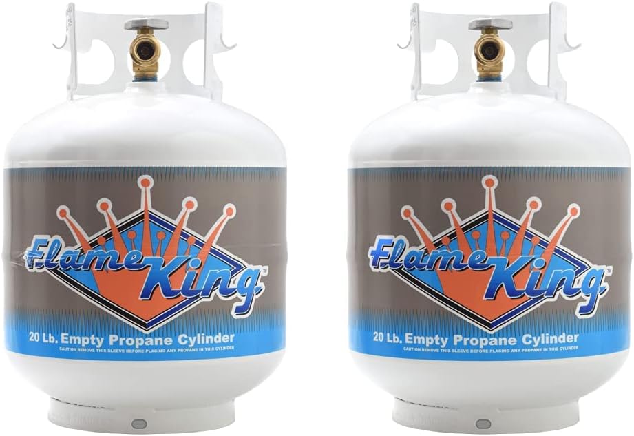 20-Pound Steel Propane Tank Cylinder with Type 1 OPD Valve