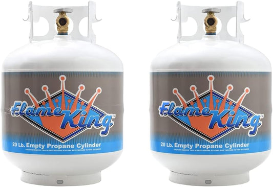 20-Pound Steel Propane Tank Cylinder with Type 1 OPD Valve