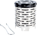 Portable Stainless Steel Outdoor Heater Cover: Warmth On-the-Go!