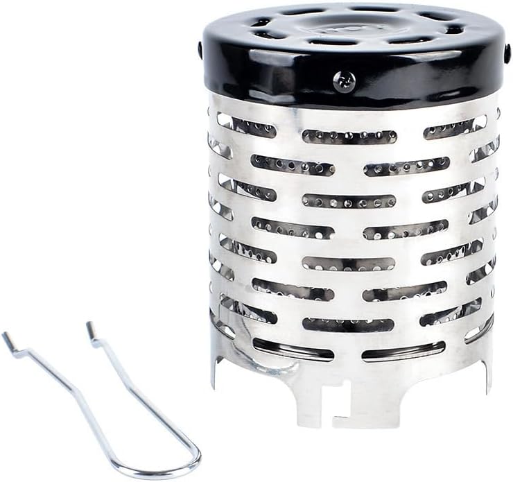 Portable Stainless Steel Outdoor Heater Cover: Warmth On-the-Go!