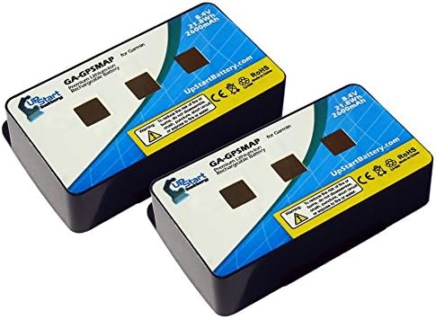 Replacement for GPSmap 276c Battery - 2 Pack 2600mAh Lithium