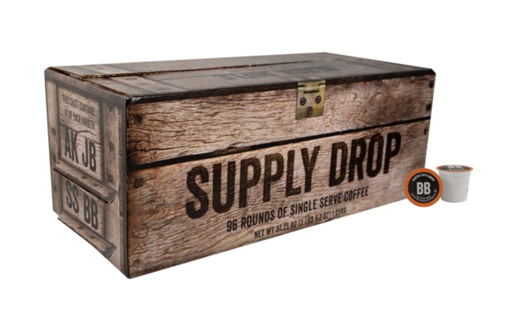 Black Rifle Coffee Supply Drop Variety Pack of K Cups - 96 Count