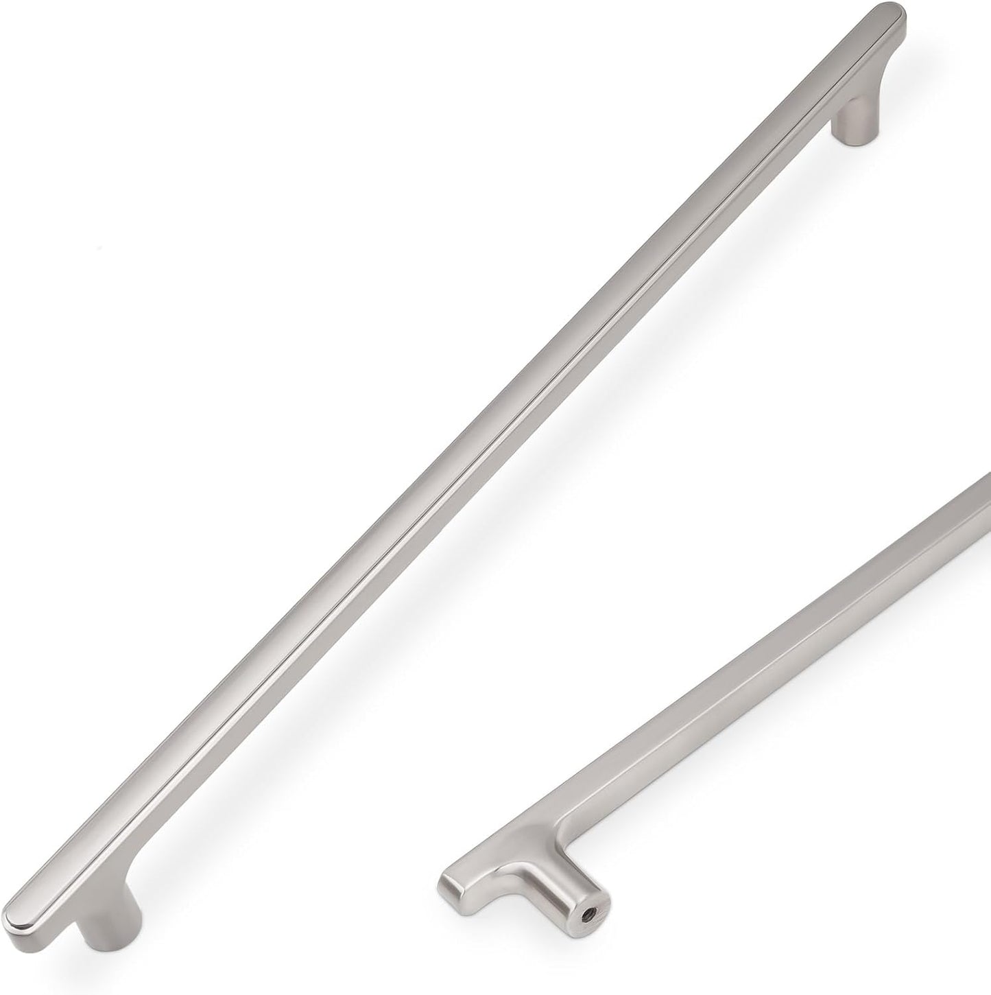 COTYKILEY 12.6 Inch Brushed Satin Nickel Cabinet Handles Review