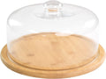 Glass Dessert Dome with Base 11.8in Cake Tray - Elegant Display