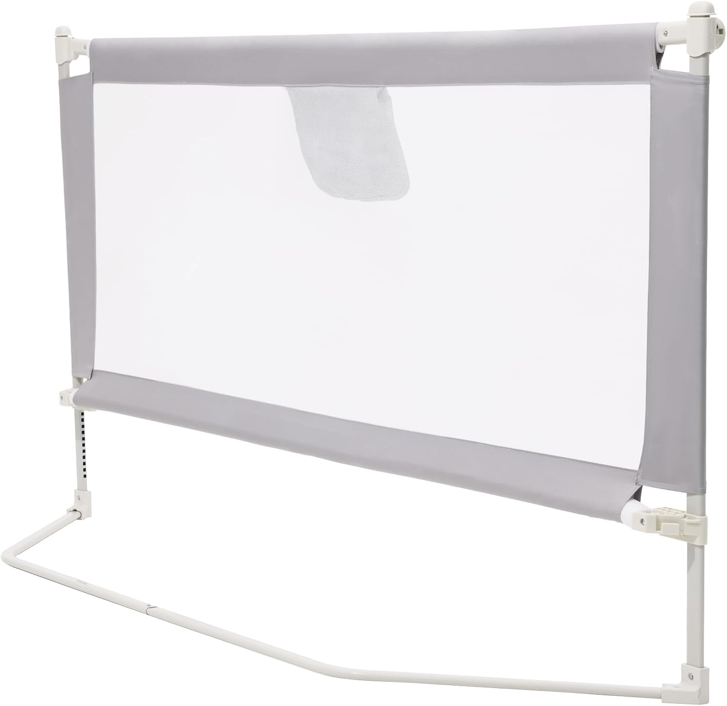 Toddler Bed Rail Guard with Quick Assembly and Adjustable Height