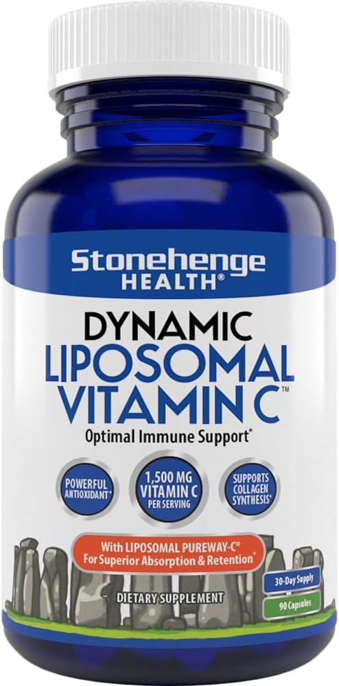 Dynamic Liposomal Vitamin C 1500mg for Immune Support