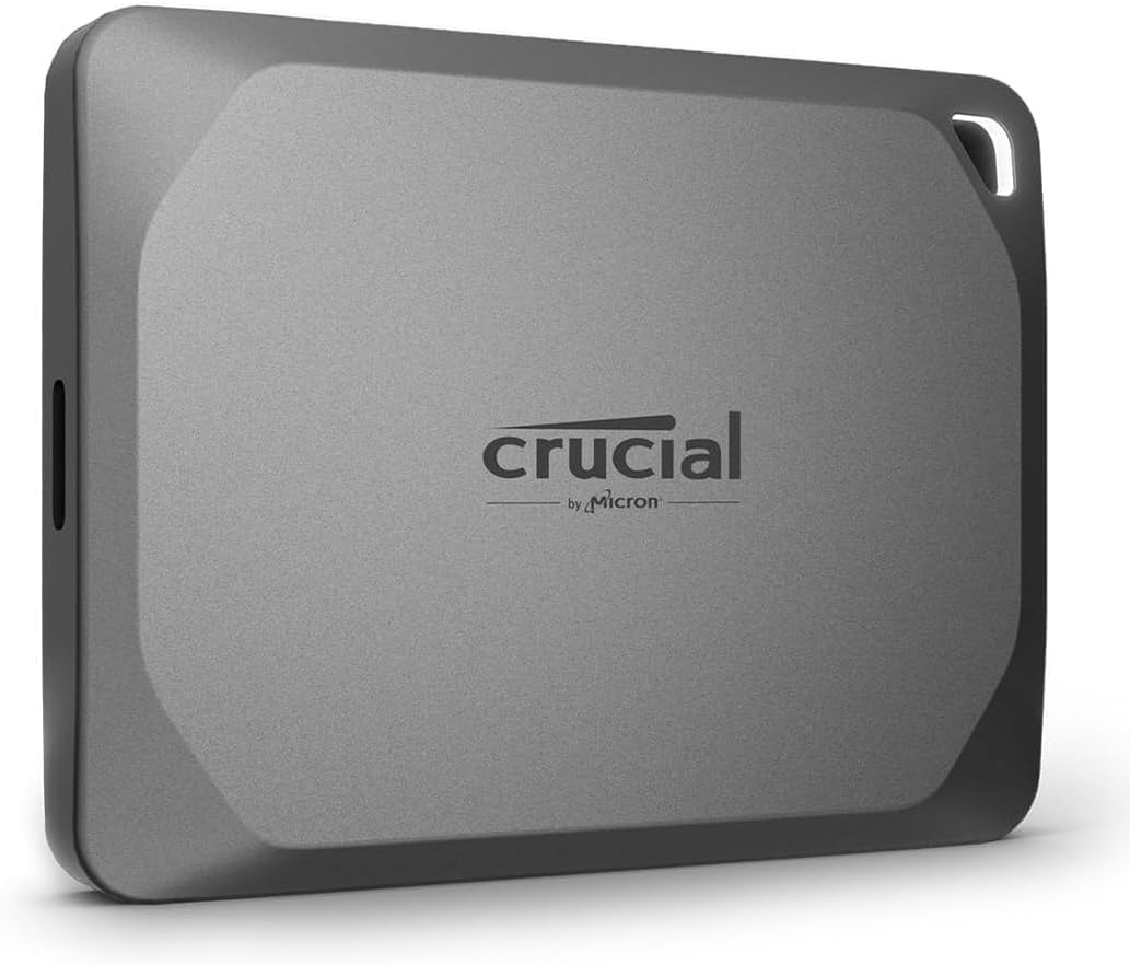 High-Speed 2TB Portable SSD - Water/Dust Resistant
