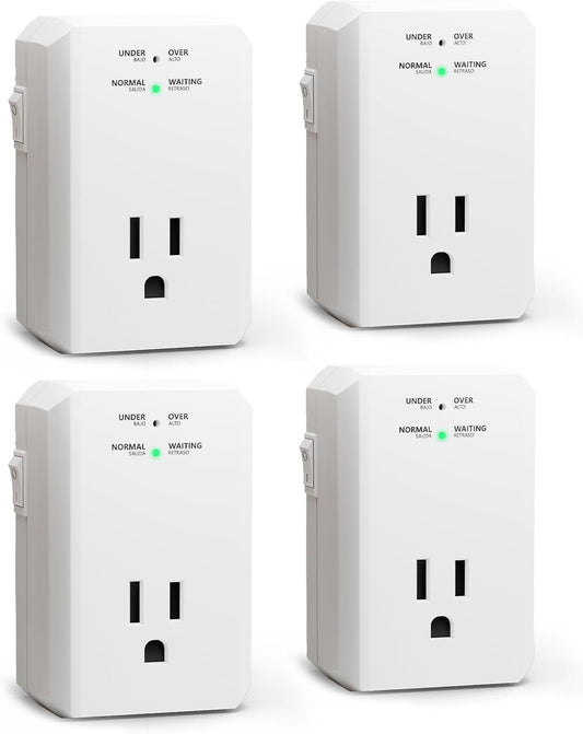 BSEED Single Outlet Surge Protector for Home Appliances and PCs