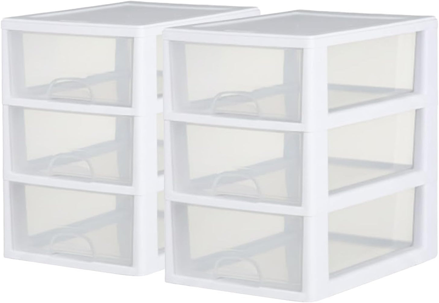 Sterilite Stacking Drawer 6-Pack for Closet Organization Needs