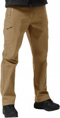 Men's Softshell Fleece-Lined Cargo Pants for Winter - Waterproof Fit