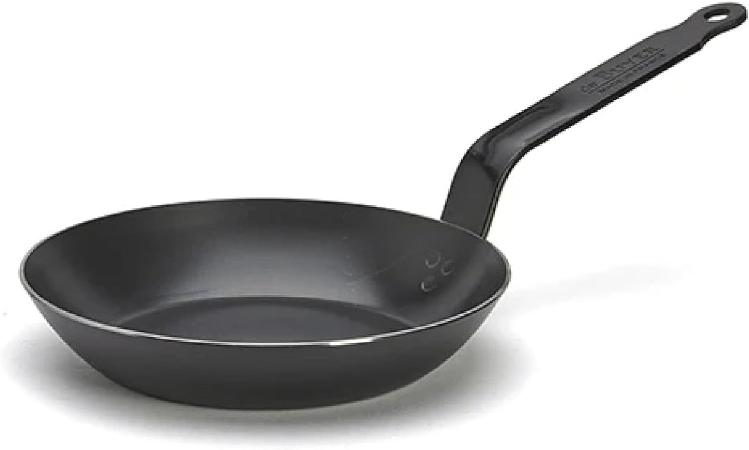 De Buyer Blue Carbon Steel Fry Pan - 8 in Oven Safe Cookware