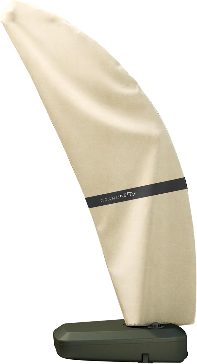Deluxe Patio Umbrella Cover for 10-13 FT Offset Umbrellas