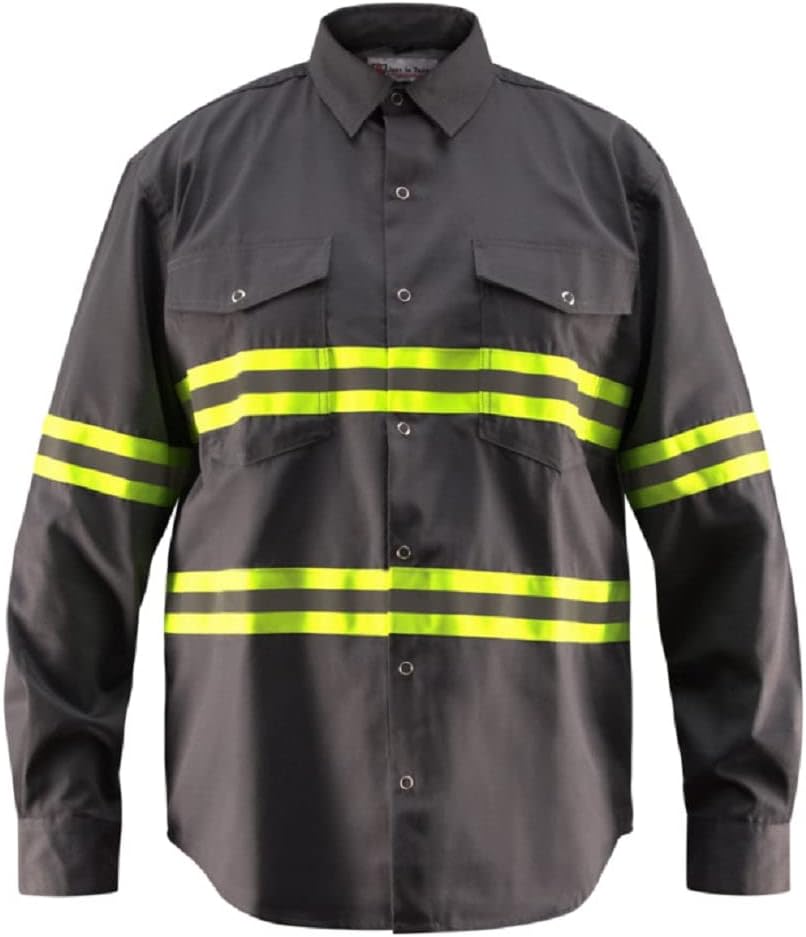 Premium High Visibility Safety Shirt - Full Sleeve for Comfort