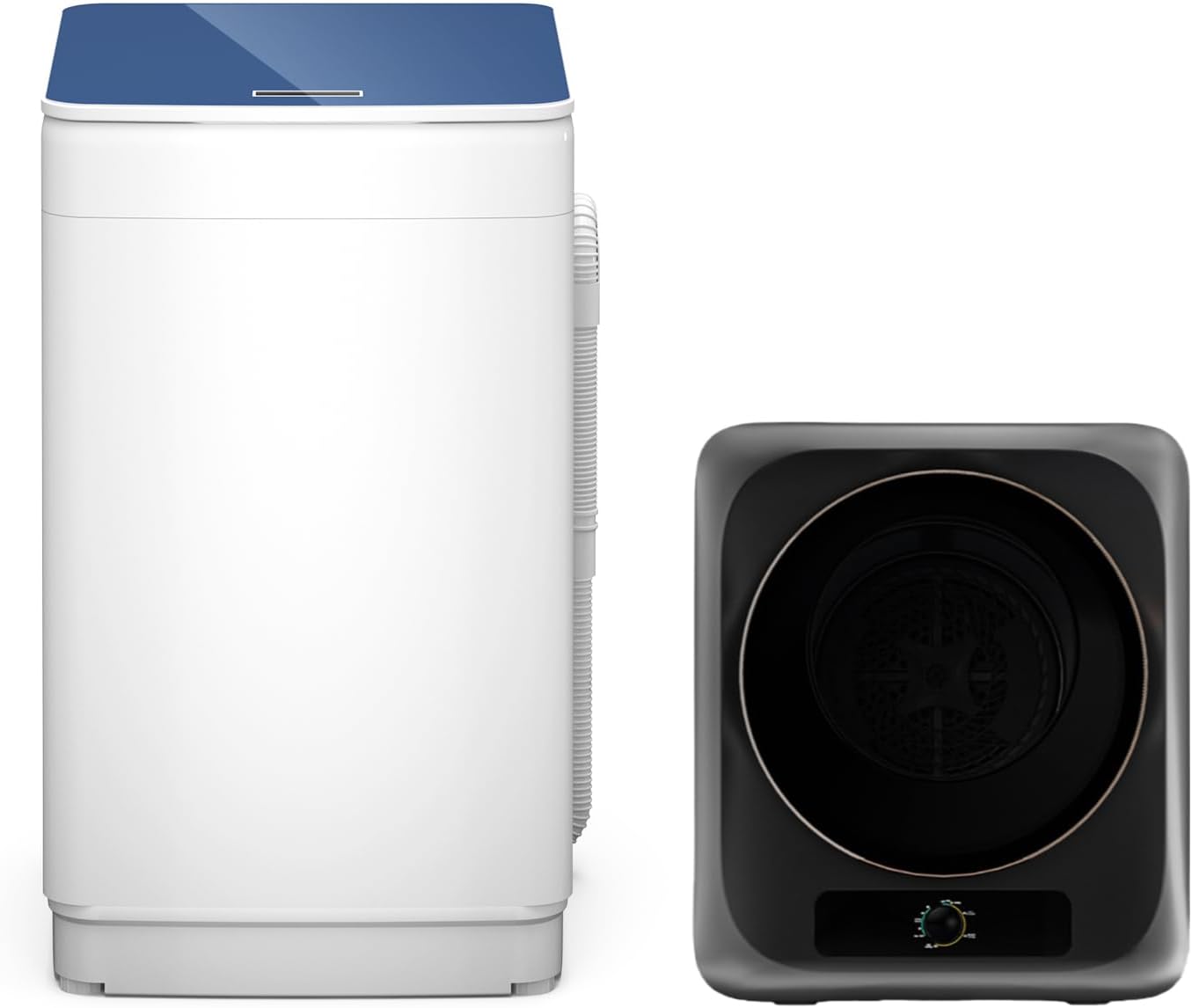 Zynkez 18Lbs Washer and 10Lbs Dryer Combo for Compact Living