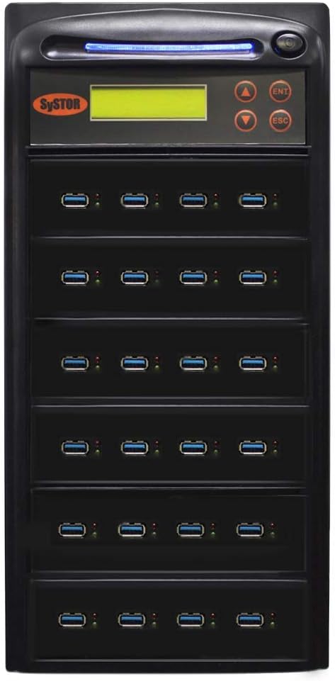 1 to 23 USB 3.0 Duplicator & Sanitizer for Fast Copying