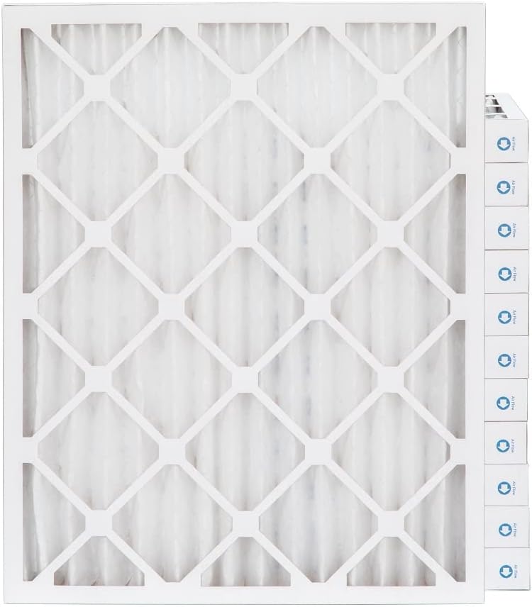 Pamlico Air 20x24x2 MERV 8 Filters for HVAC Systems - 12 Pack