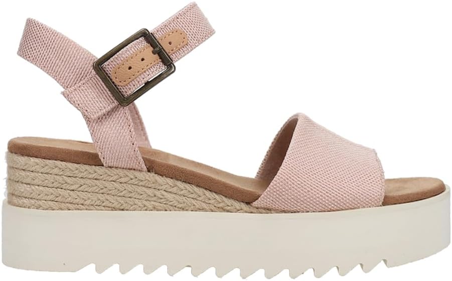 TOMS Womens Diana Mule Wedge Sandal for Day-to-Night Wear