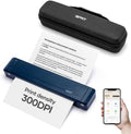 Portable Wireless Thermal Printer for Travel and Office - Compact A4