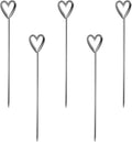 Reusable Heart-Shaped Cocktail Picks - Set of 5