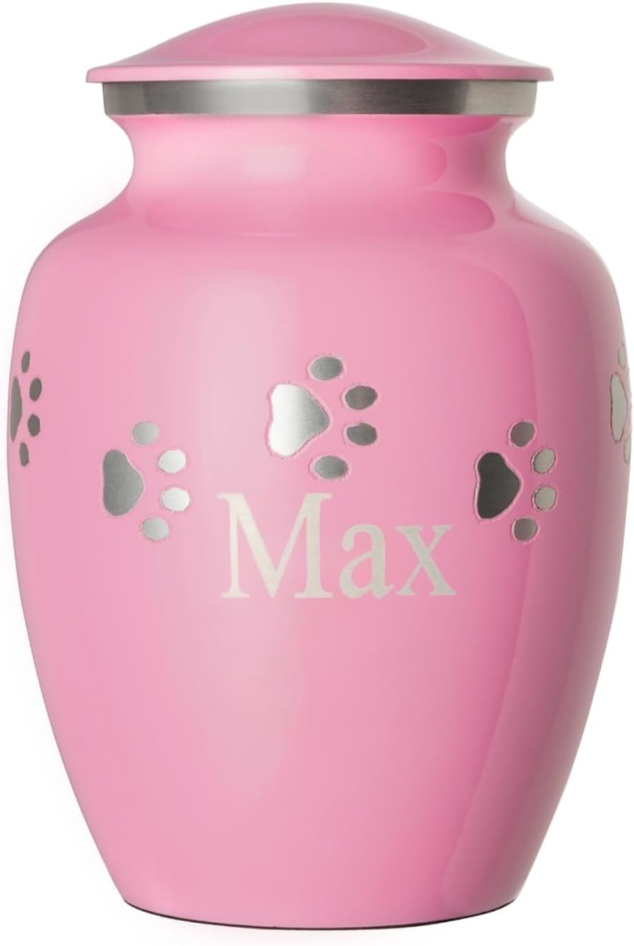Pet Urn for Dogs and Cats with Personalized Engraving