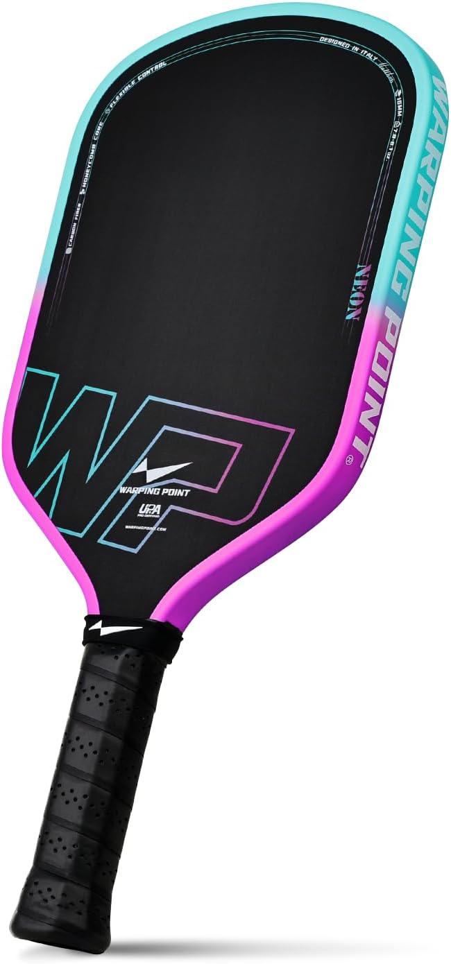 Warping Point Neon Gen 3 Pickleball Paddle for Competitive Play