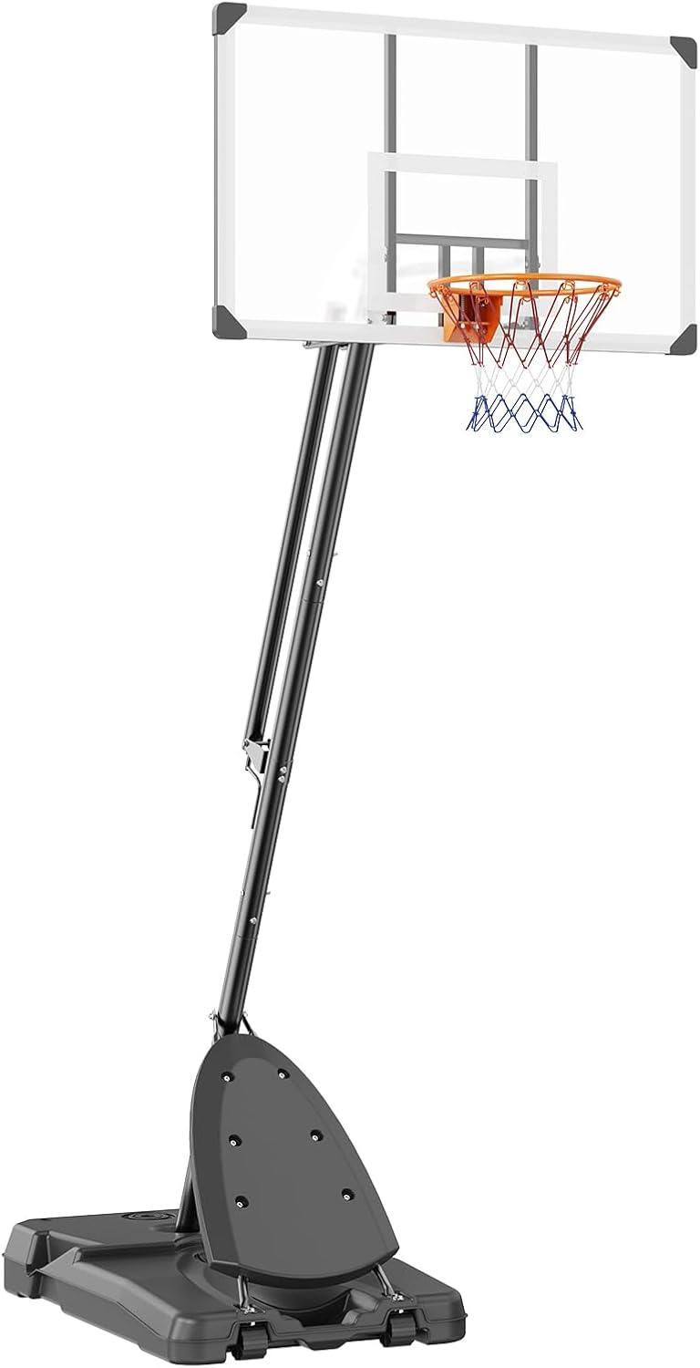 VEVOR Adjustable Height Basketball Hoop for Indoor and Outdoor