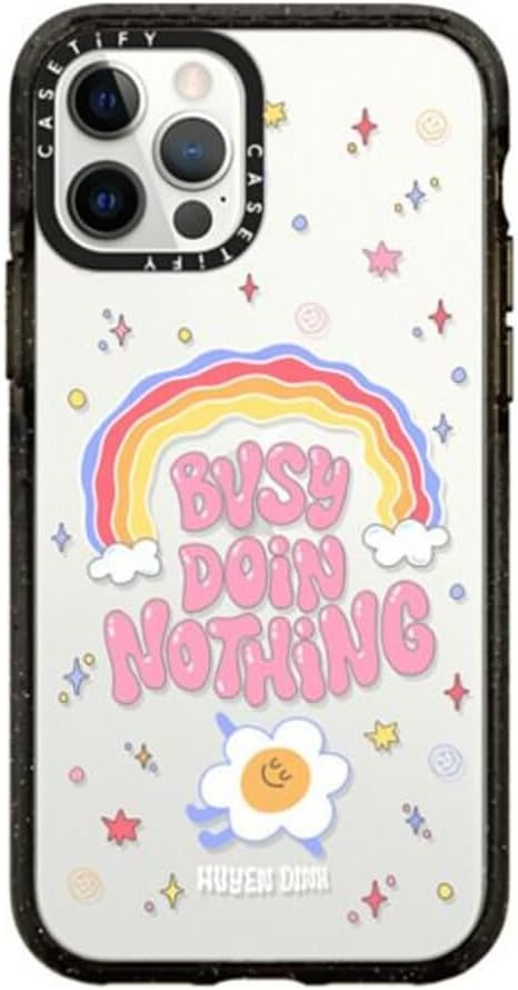 CASETiFY Impact Case for iPhone 12 Pro - Busy Doing Nothing