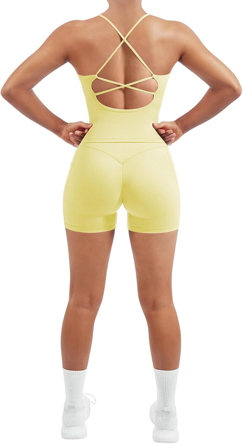 SUUKSESS Women 2 Piece Workout Sets for Ultimate Comfort