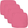 Outdoor Patio Cushion Covers Set of 4 - Waterproof Hot Pink Deck