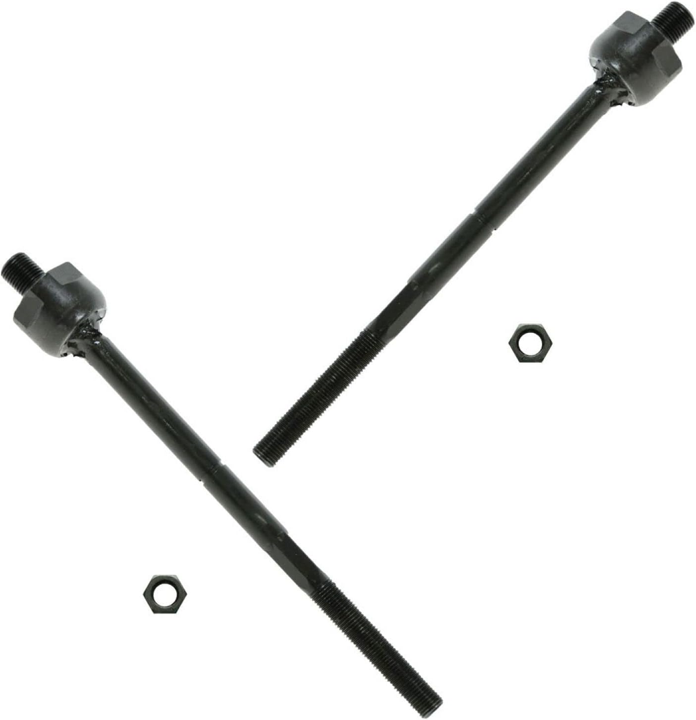 TRQ Front Inner Tie Rod Set for 2003-2007 Cadillac CTS