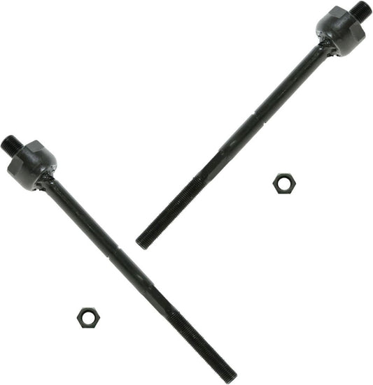 TRQ Front Inner Tie Rod Set for 2003-2007 Cadillac CTS