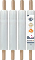 PackageZoom 20 in x 1000 ft Stretch Wrap with Handle - 4 Rolls