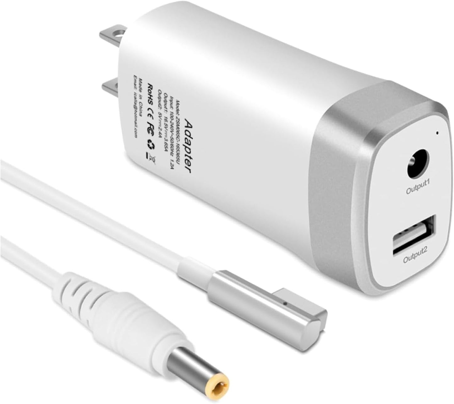 Portable 60W Mac Book Air Charger by HJTPOWER