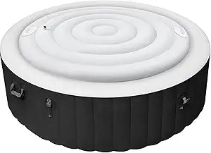 Inflatable Hot Tub Cover with Handle for Energy Savings
