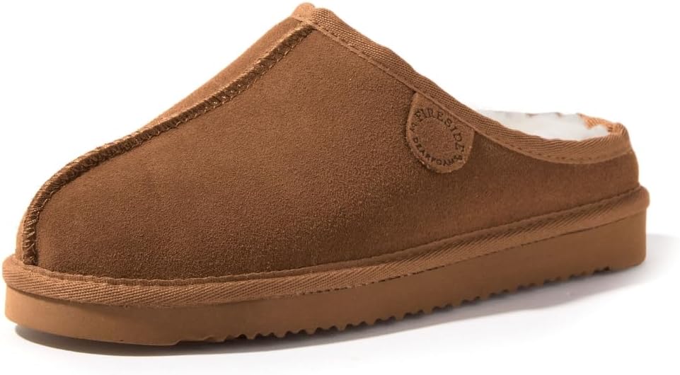 Fireside by Dearfoams Womens Greta Genuine Shearling Clogs Review
