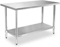 STABLEINK NSF Stainless Steel Table 24 x 60 Inches for Kitchens