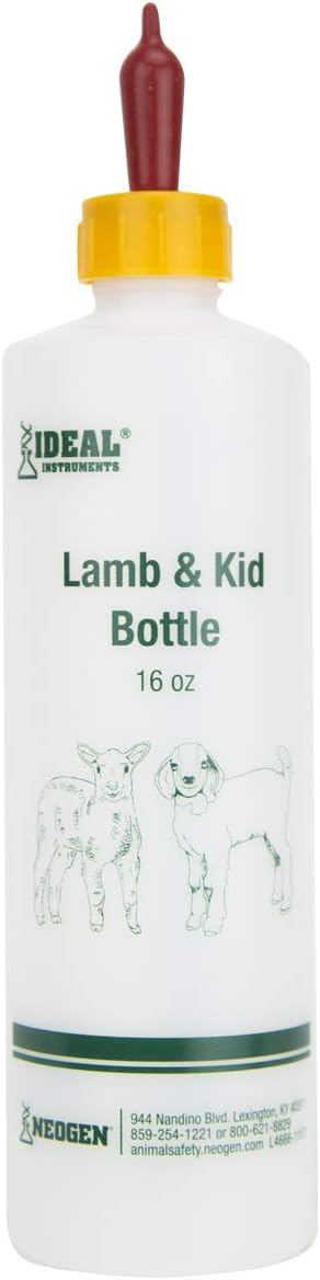 Neogen IDEAL 7004 16oz Lamb & Kid Bottle - Easy Feeding