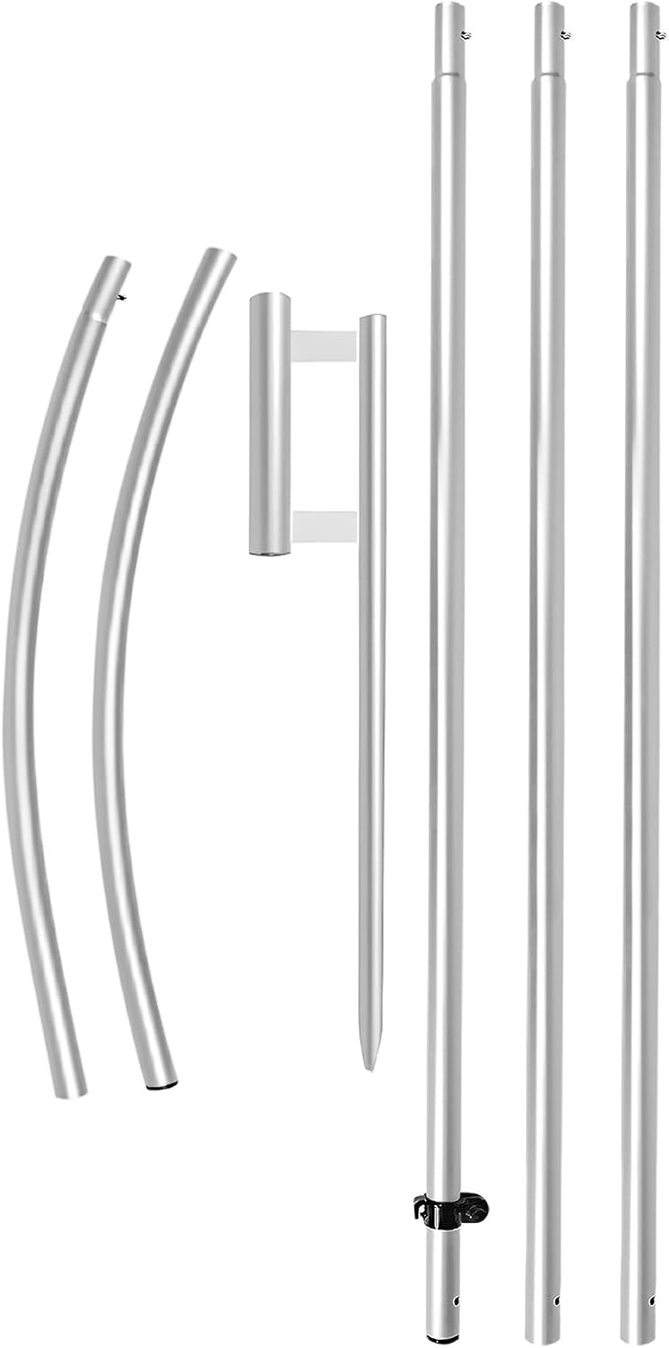 Swooper Flag Pole Kit for 11 FT Feather Flags - Durable & Easy