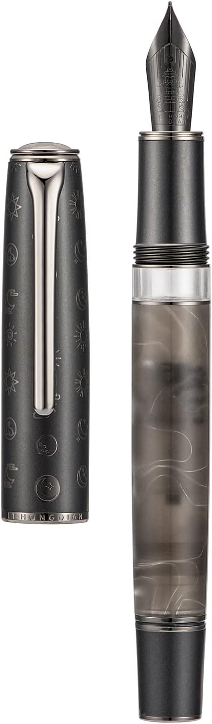 Hongdian N7 Gray Rabbit Resin Piston Fountain Pen Review