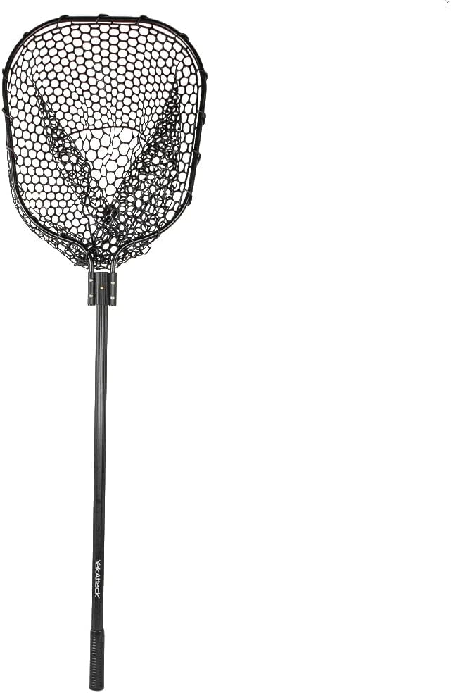 YakAttack Rubber Net Fishing Landing Net - 56 Telescoping Reach