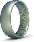 Enso Rings Elements Classic Silicone Ring - Breathable Metal-Inspired