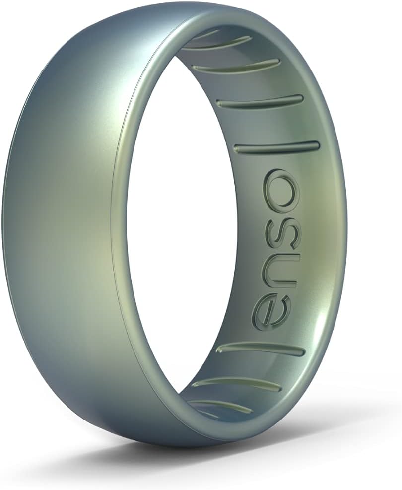 Enso Rings Classic Elements Silicone Ring - Comfortable and Safe