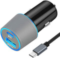 Fast USB C Car Charger Block for Google Pixel Phones - 48W PD & QC3.0