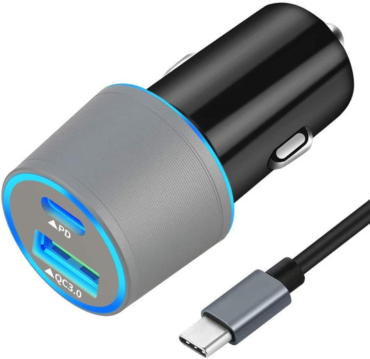 Rapid 48W USB C Car Charger for Google Pixel - Fast Charging!
