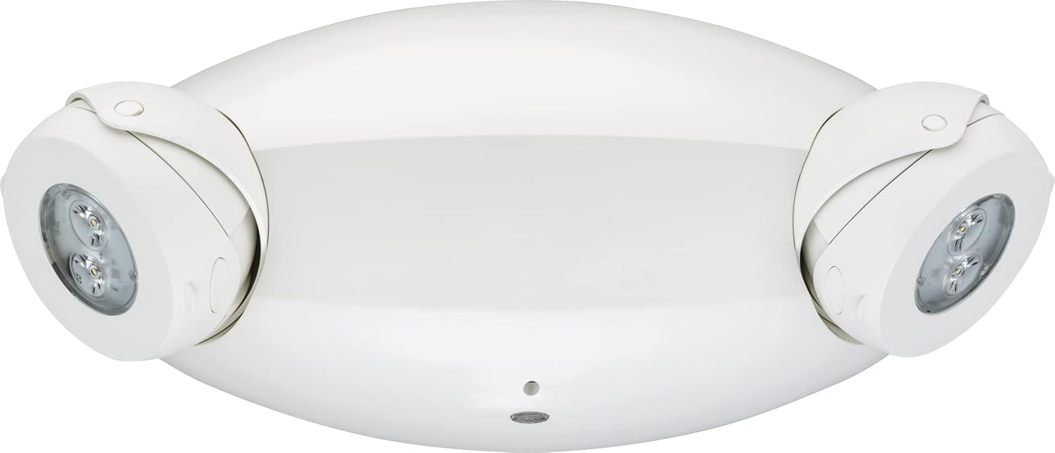 Lithonia Lighting Quantum Emergency Light with Dual Lamp Heads