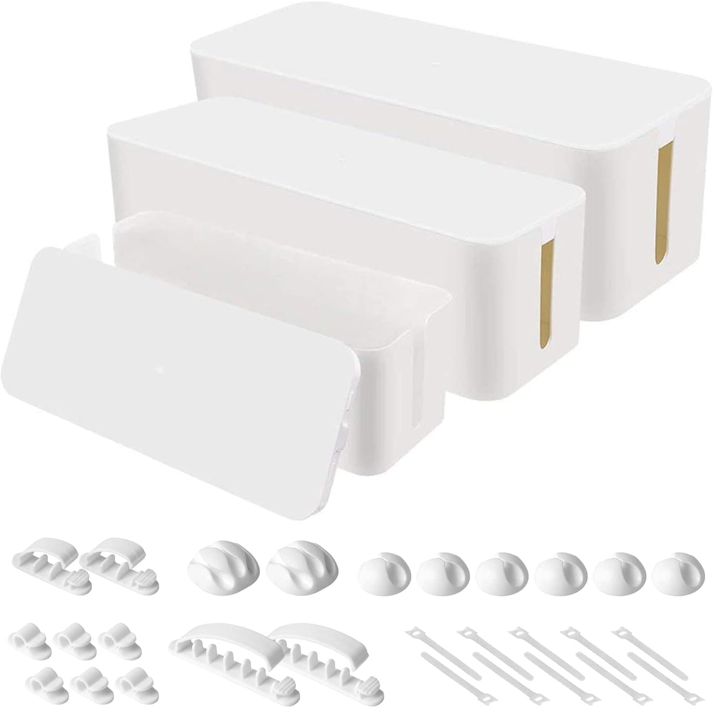 Chouky Cable Organizer Set - Tidy Desk Solution