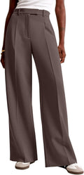 Stylish High Waisted Wide Leg Trousers for Women by NIMIN
